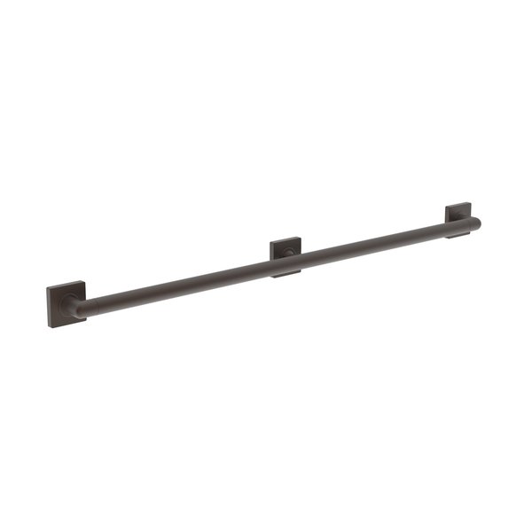 Newport Brass 45" L, Two Post, Solid Brass, 42" Grab Bar in English Bronze, English Bronze 2040-3942/07